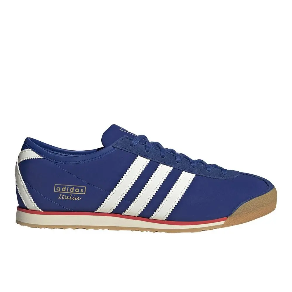 Adidas Italia 70S Lace Up Mens Blue Sneakers Casual Shoes IH9106