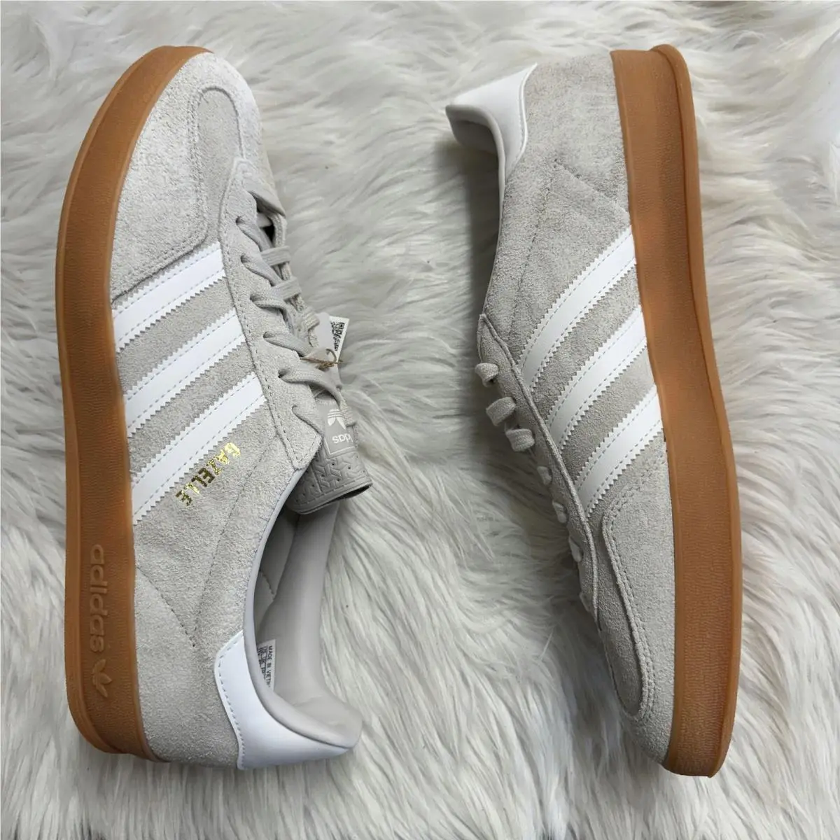 Adidas shoes - Gazelle Indoor Chalk Pearl White - HQ5153 - White 2
