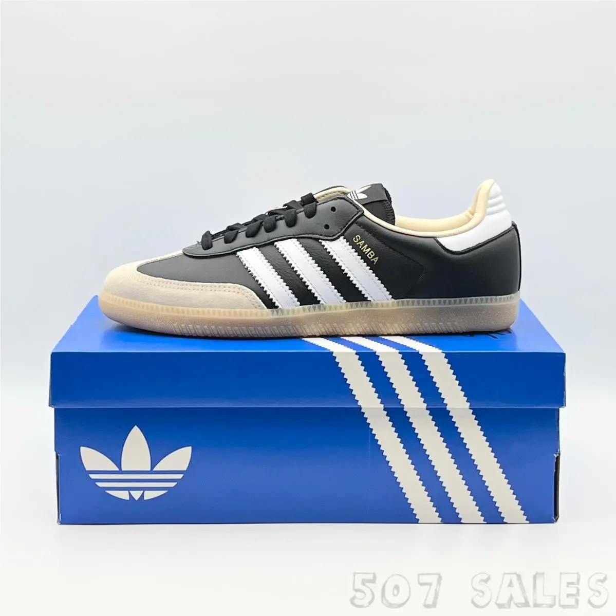 Adidas shoes - adidas Samba - Samba - JS3832 - Black 7