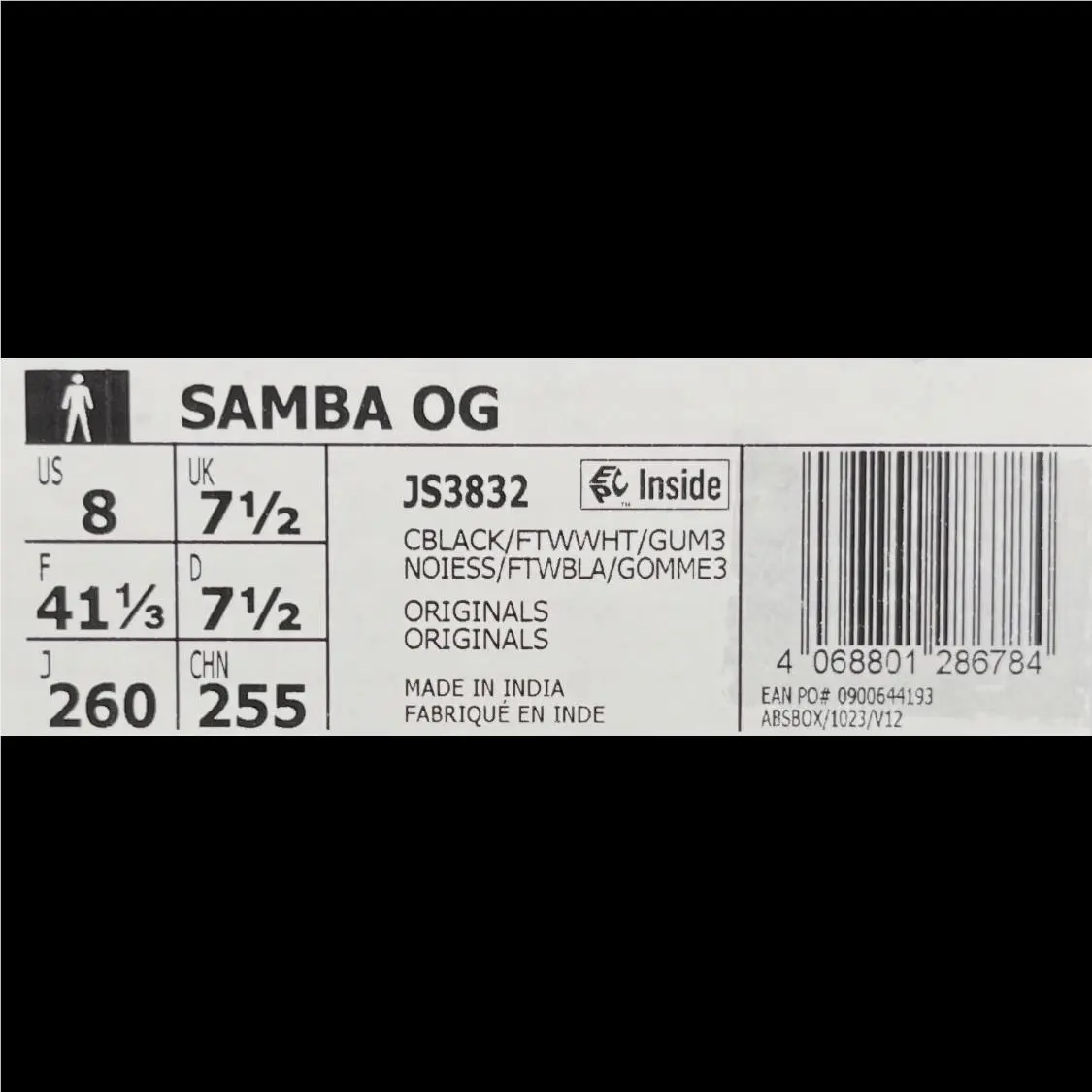 Adidas shoes - adidas Samba - Samba - JS3832 - Black 18