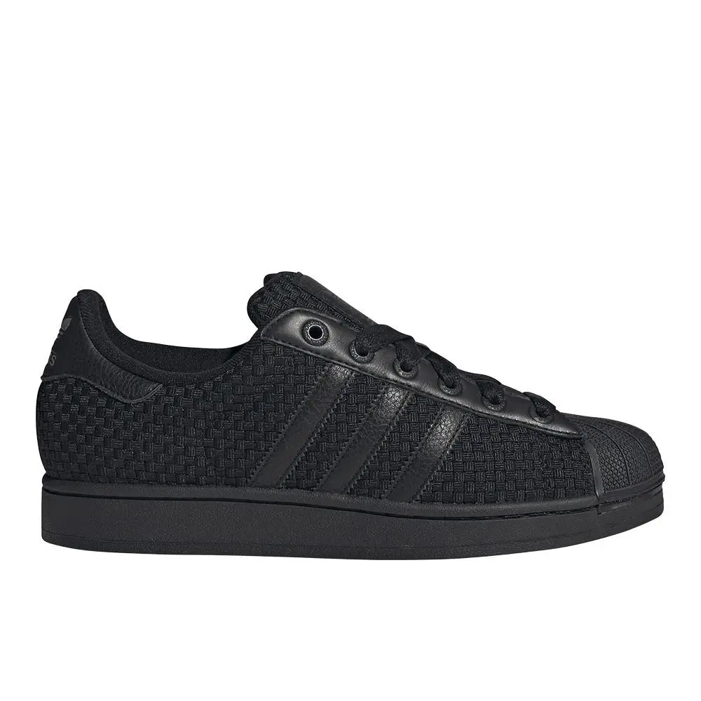 Adidas Superstar Ii Lace Up Mens Black Sneakers Casual Shoes KI0953