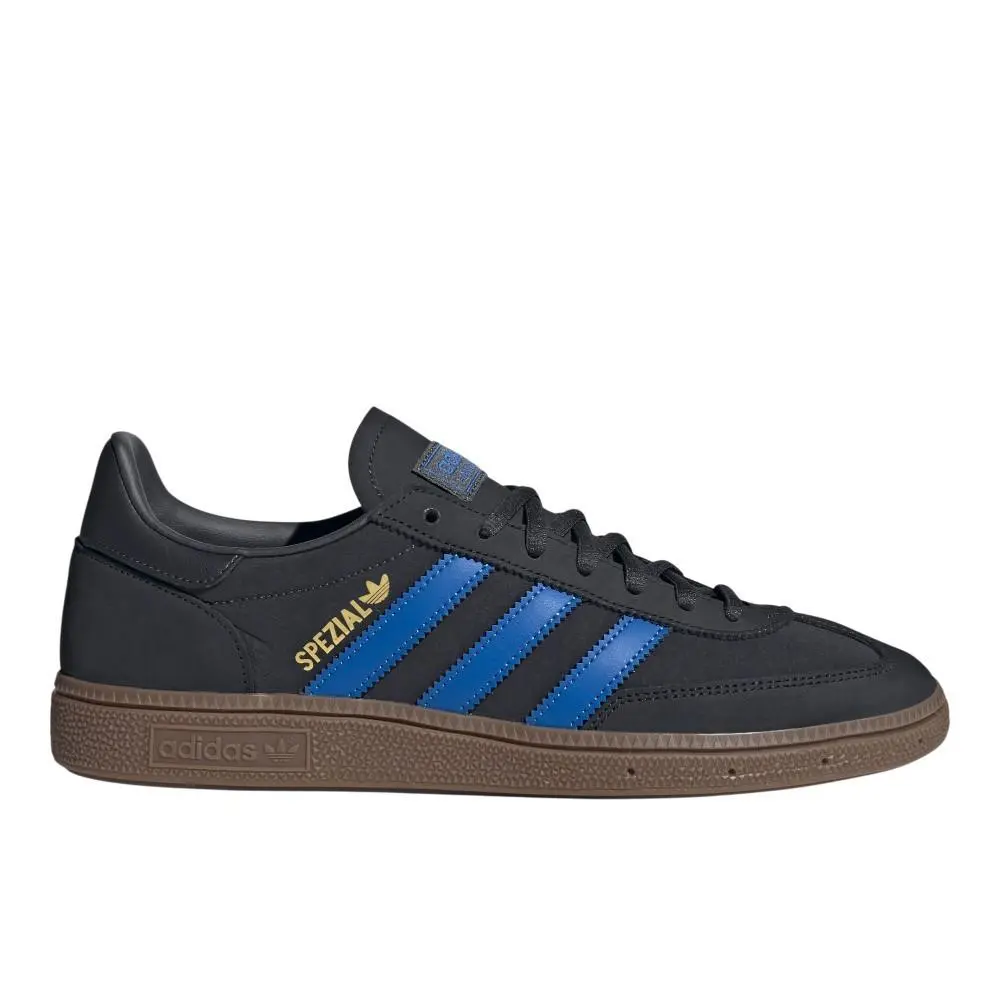 Adidas Handball Spezial Lace Up Mens Black Sneakers Casual Shoes JR3665