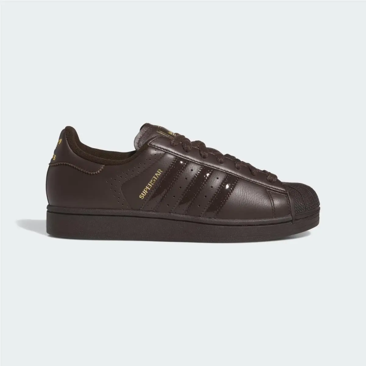 Adidas Men`s Superstar II `aurora Coffee Gold Metallic` Shoes KH9180