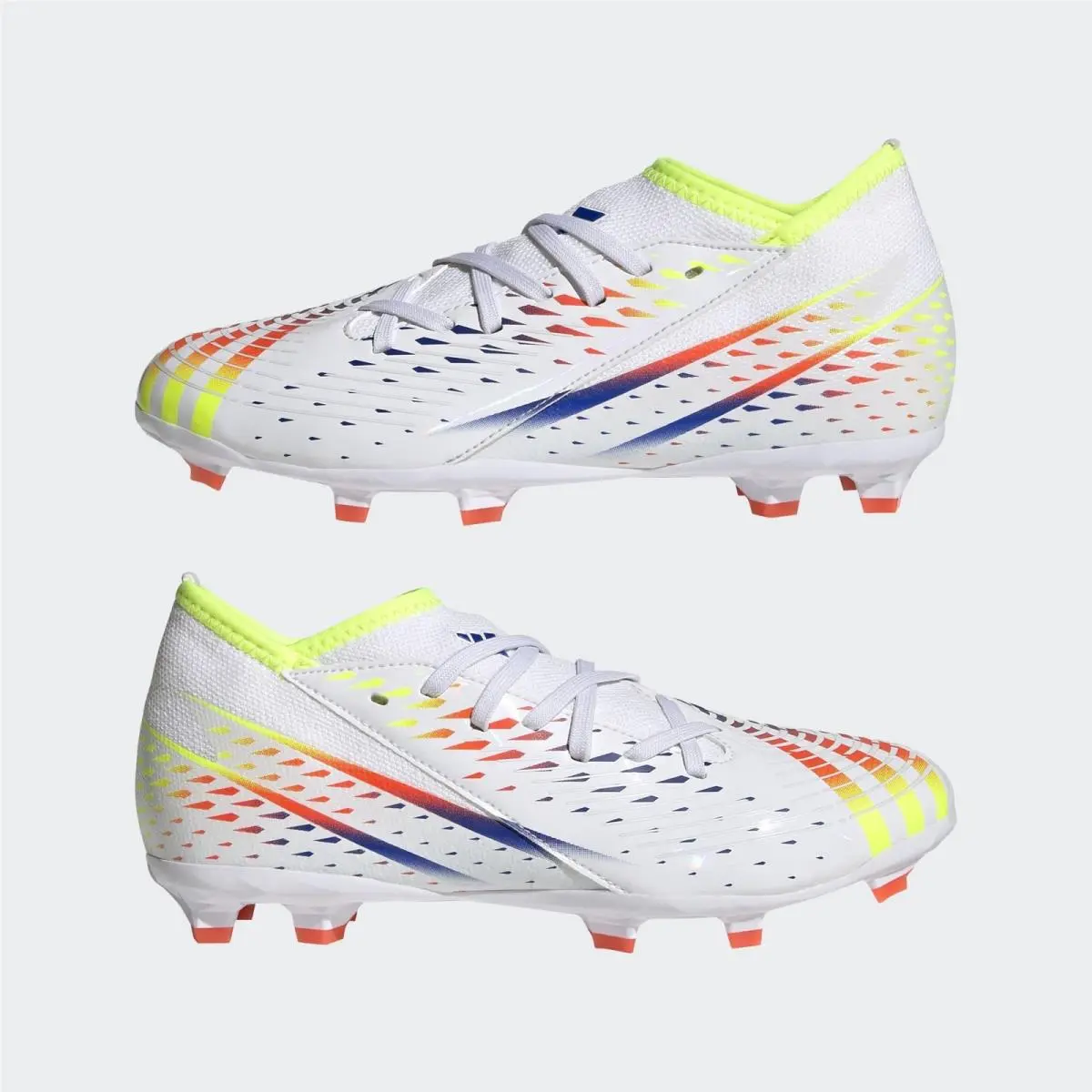 Adidas shoes - Cloud White / Solar Yellow / Power Blue 14
