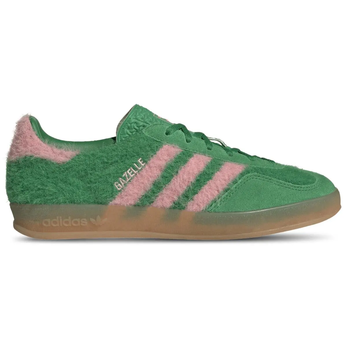 Adidas shoes - Green/Glow Pink/Gum 3 4