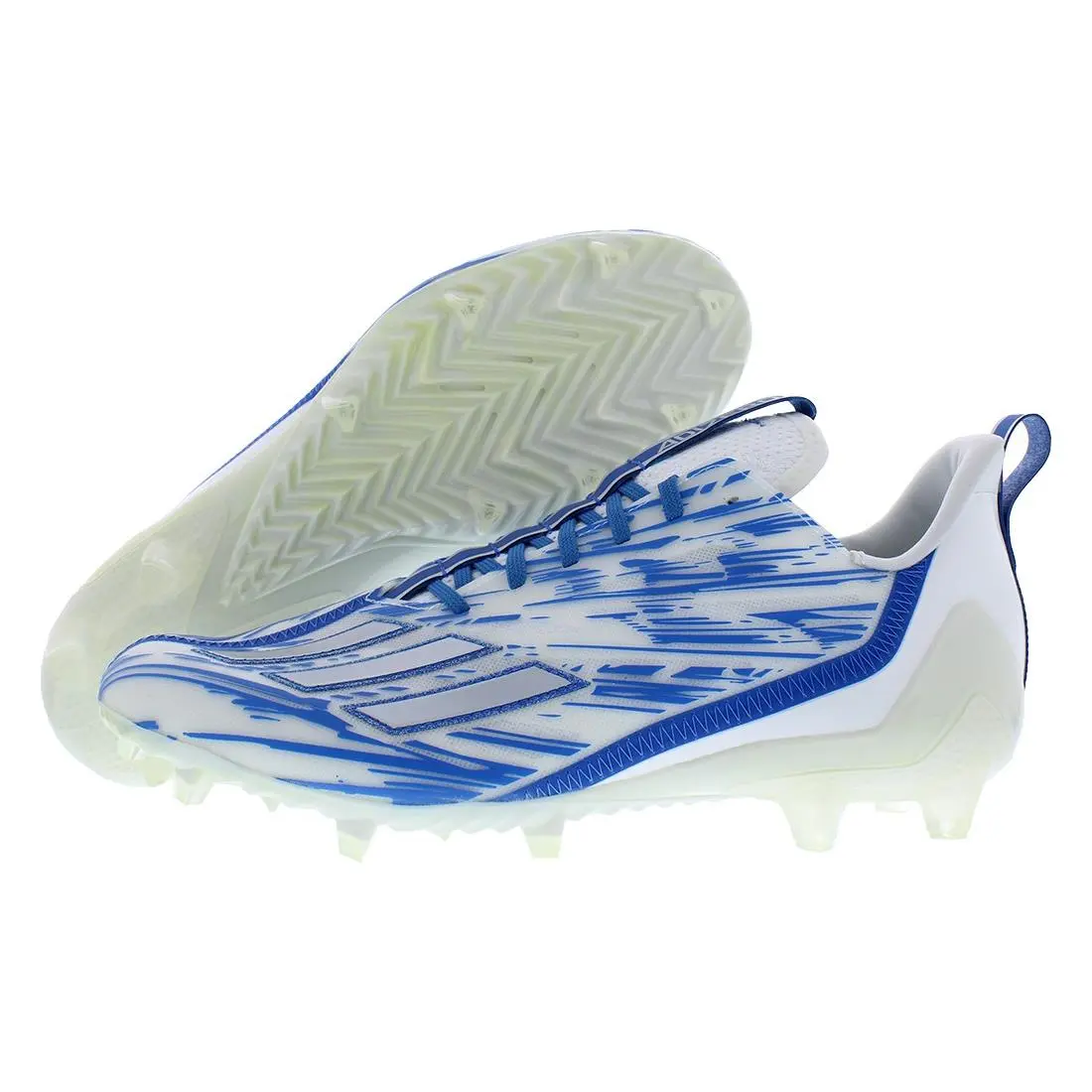 Adidas shoes - Footwear White/Blue/Silver Metallic, Full: Footwear White/Blue/Silver Metallic 3