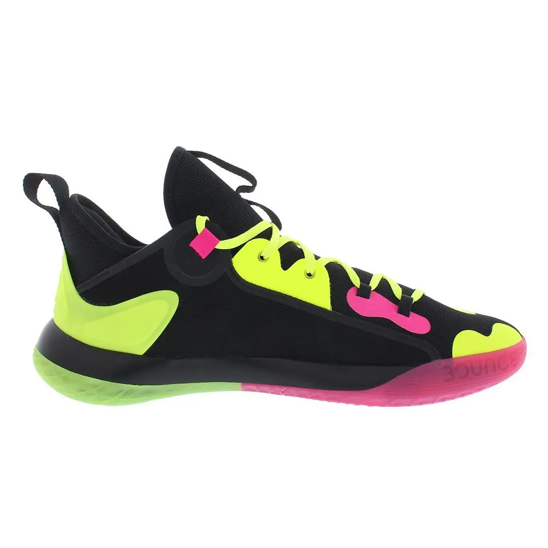 Adidas shoes - Black/Shock Pink/Team Solar Yellow, Main: Multi-colored 1