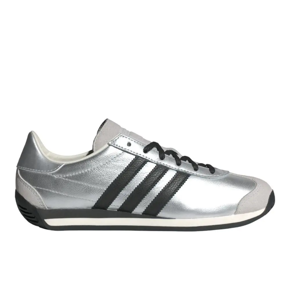Adidas Country Og Lace Up Womens Silver Sneakers Casual Shoes JH6337