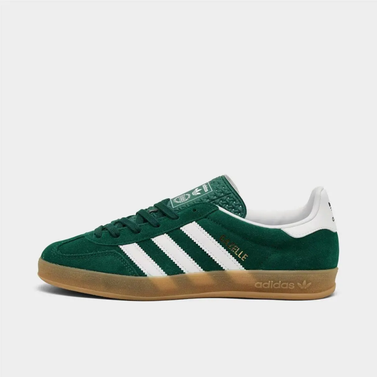 GS Adidas Originals Gazelle Indoor Collegiate Green/white/gum JS3800 305
