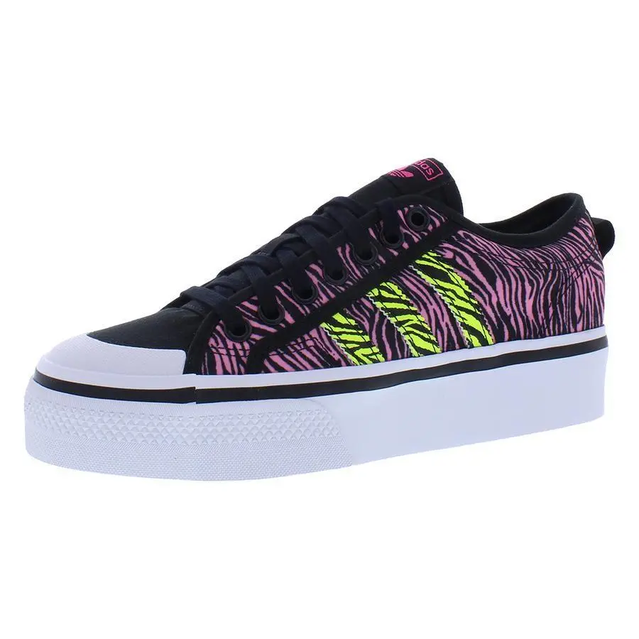 Adidas shoes - Core Black/Solar Yellow/Bliss Pink, Main: Multi-Colored 3