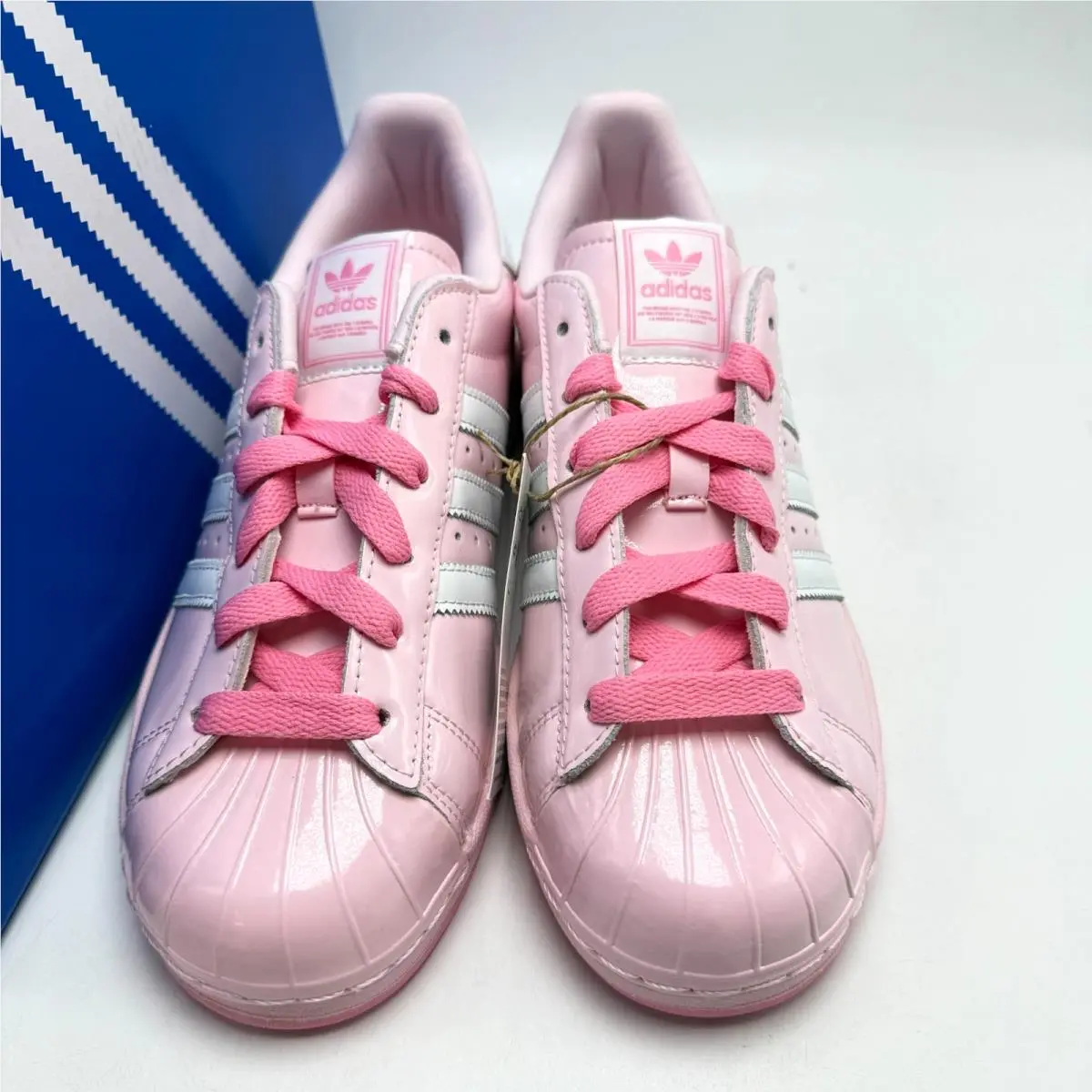 Adidas shoes - Adidas Care Bears Superstar II - KK4864 - Clear Pink / Footwear White / Bliss Pink 8