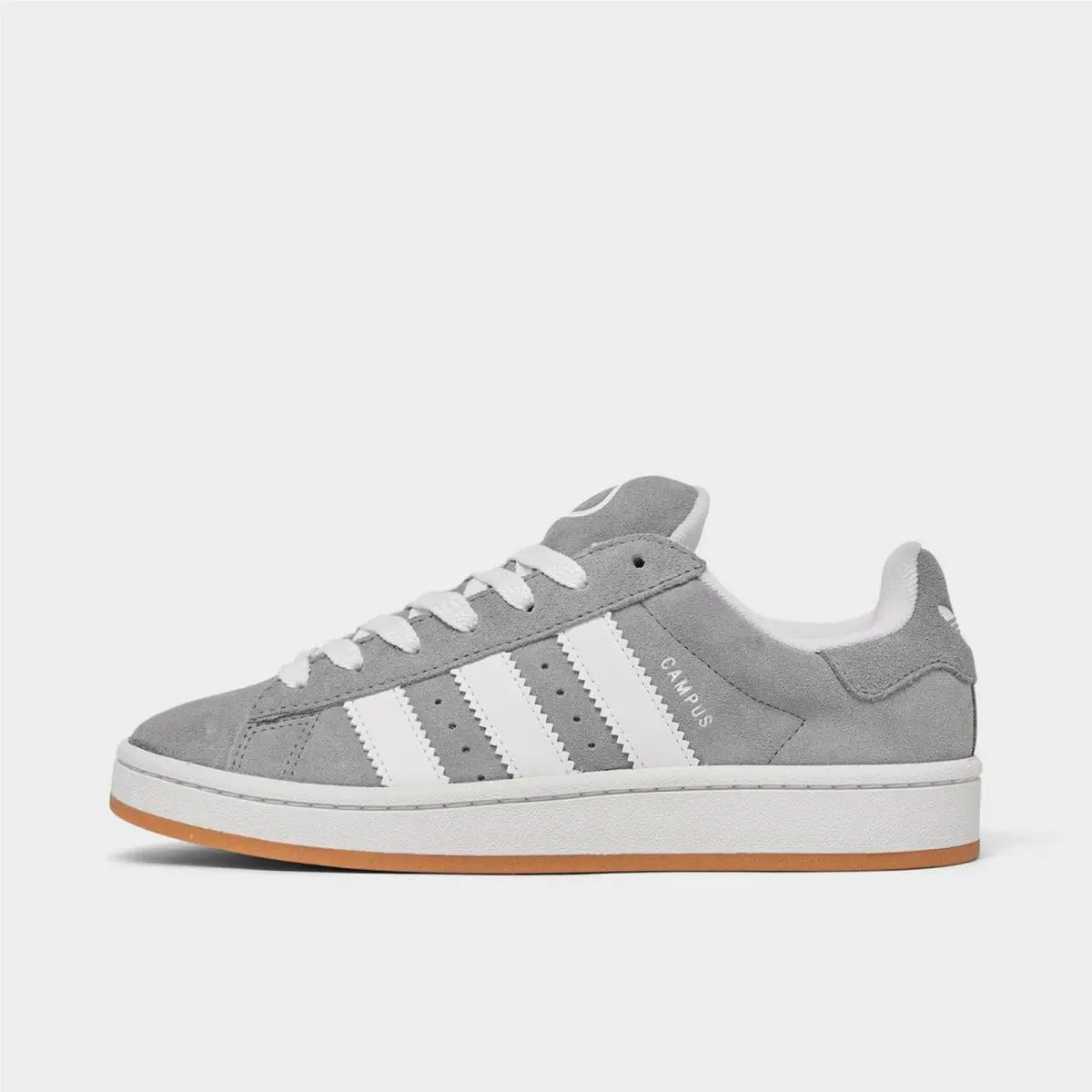Big Kids` Adidas Originals Campus 00s Casual Shoes Grey/white HQ6507 001
