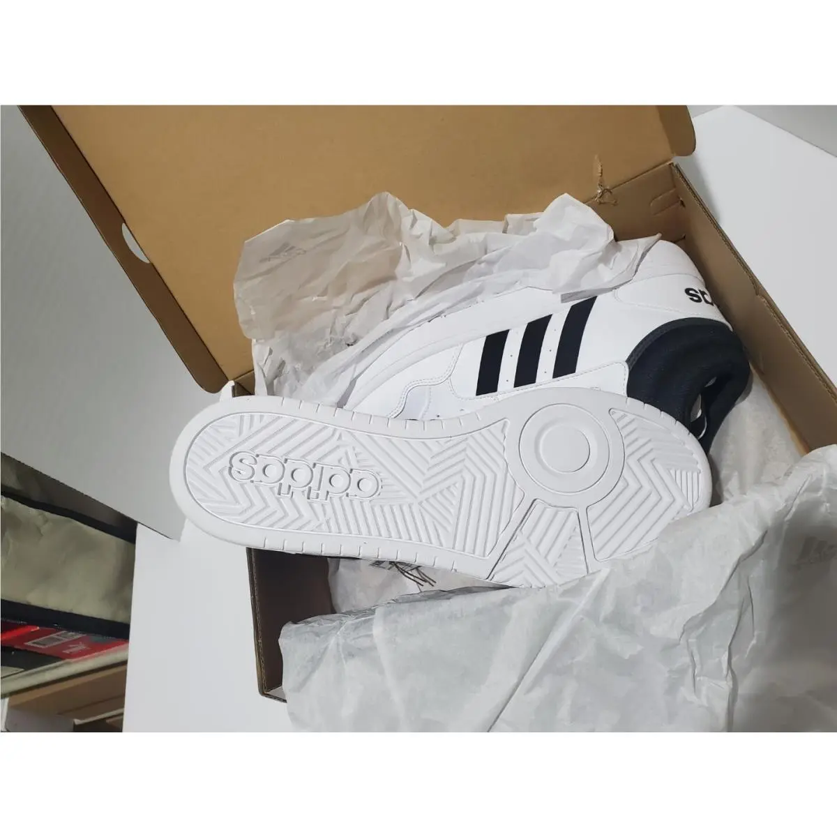 Adidas shoes - adidas Hoops - Hoops - GW3019 - White 10