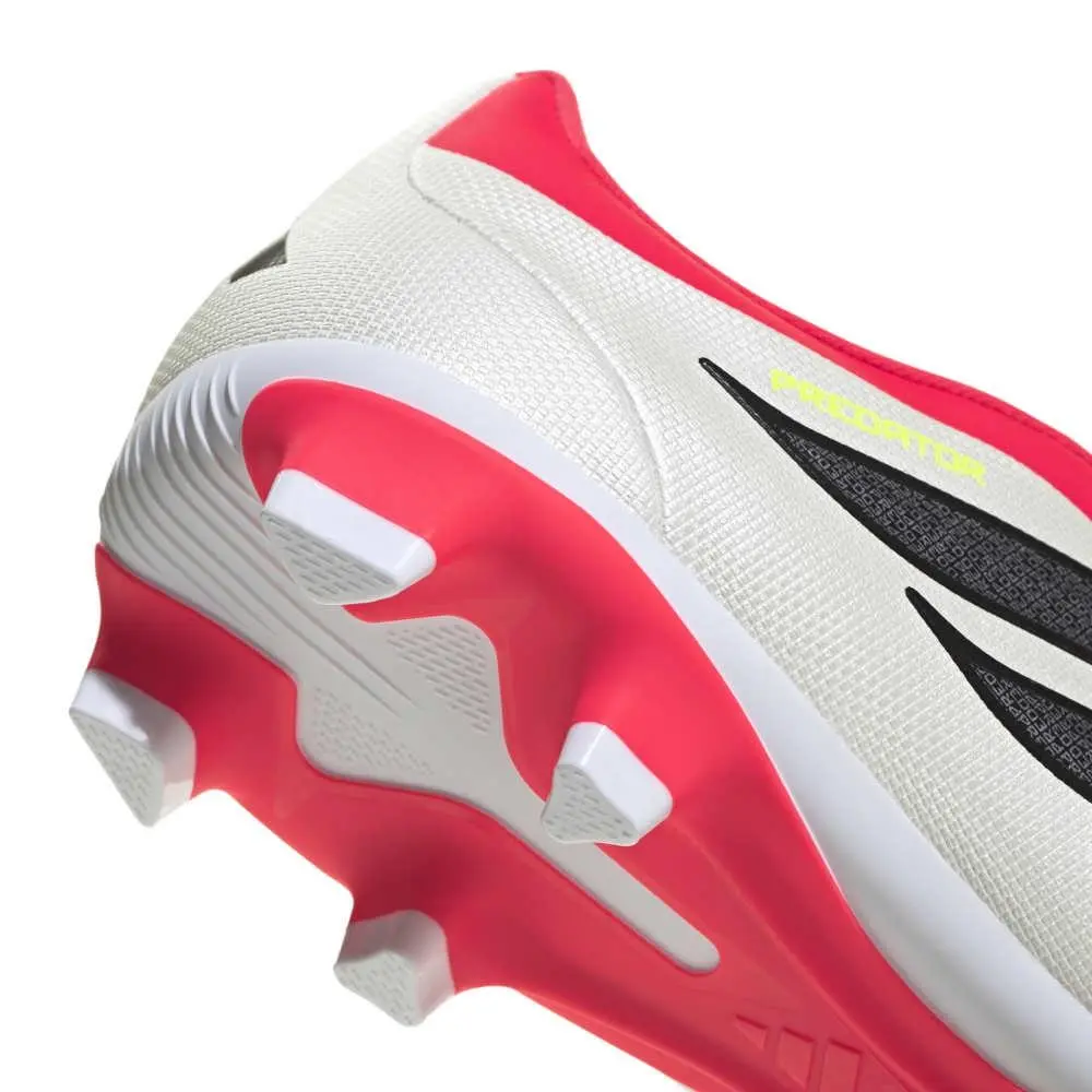 Adidas shoes - adidas Predator Club FoldOver Tongue Firm GroundMulti Ground Foot - JS0346 - Pink, White 12