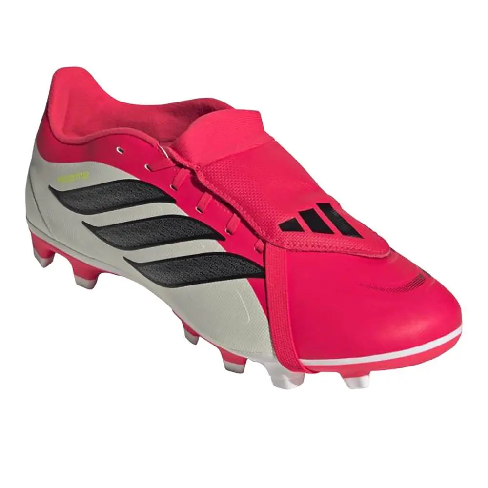 Adidas shoes - adidas Predator Club FoldOver Tongue Firm GroundMulti Ground Foot - JS0346 - Pink, White 8