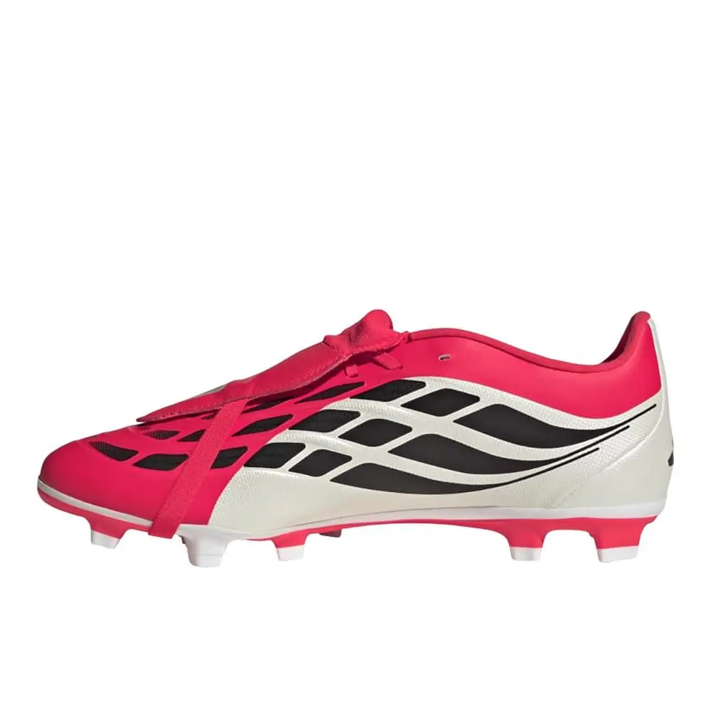 Adidas shoes - adidas Predator Club FoldOver Tongue Firm GroundMulti Ground Foot - JS0346 - Pink, White 9