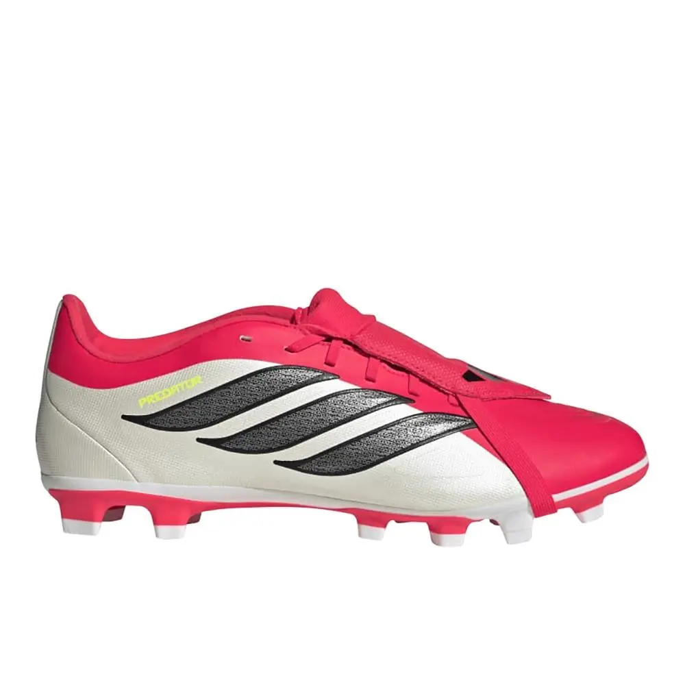 Adidas shoes - adidas Predator Club FoldOver Tongue Firm GroundMulti Ground Foot - JS0346 - Pink, White 7