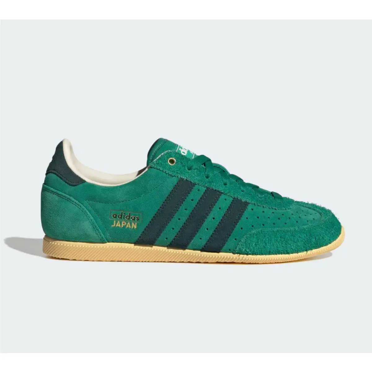 Adidas Japan Lace Up Womens Green Sneakers Casual Shoes KK3564