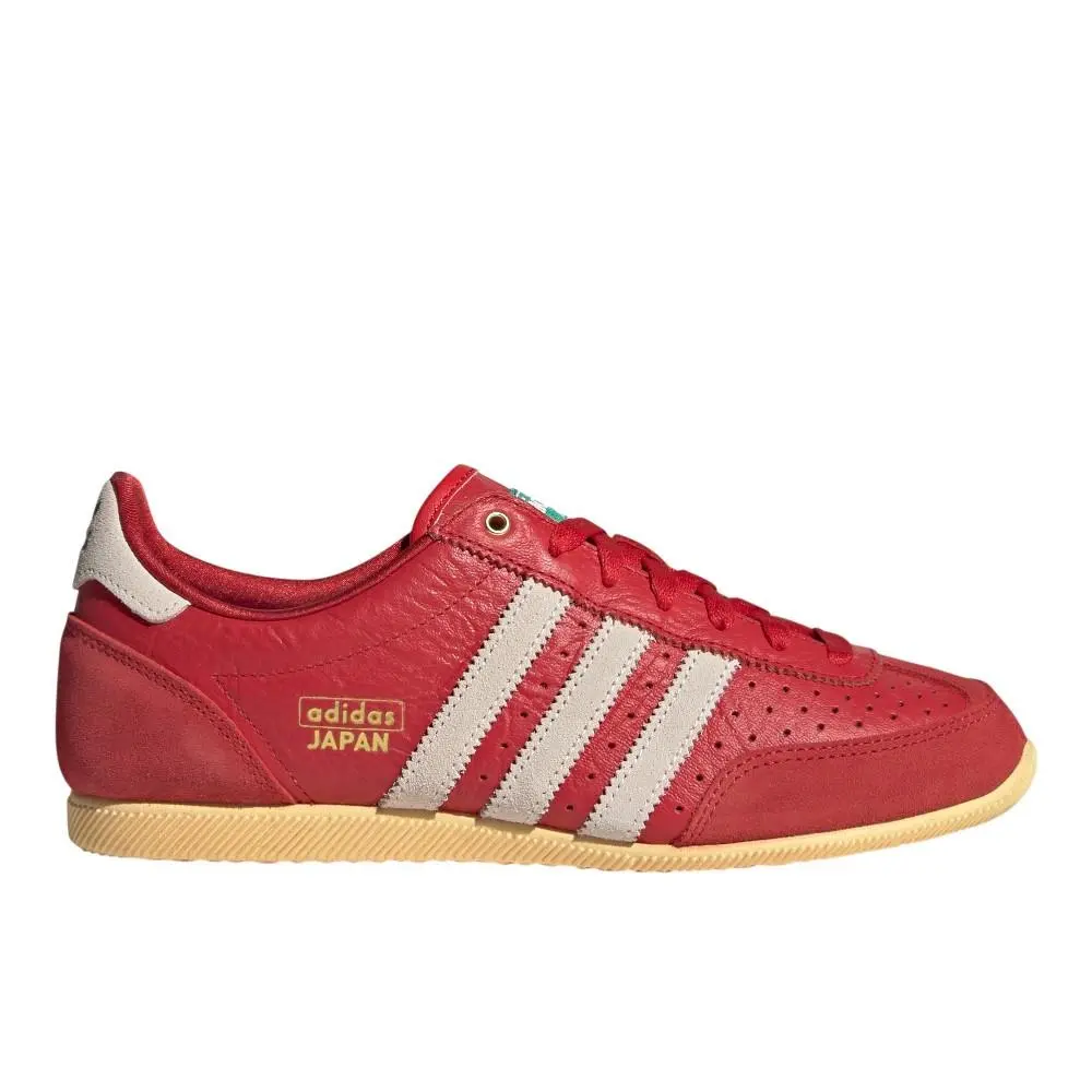 Adidas Japan Lace Up Womens Red Sneakers Casual Shoes IG4507
