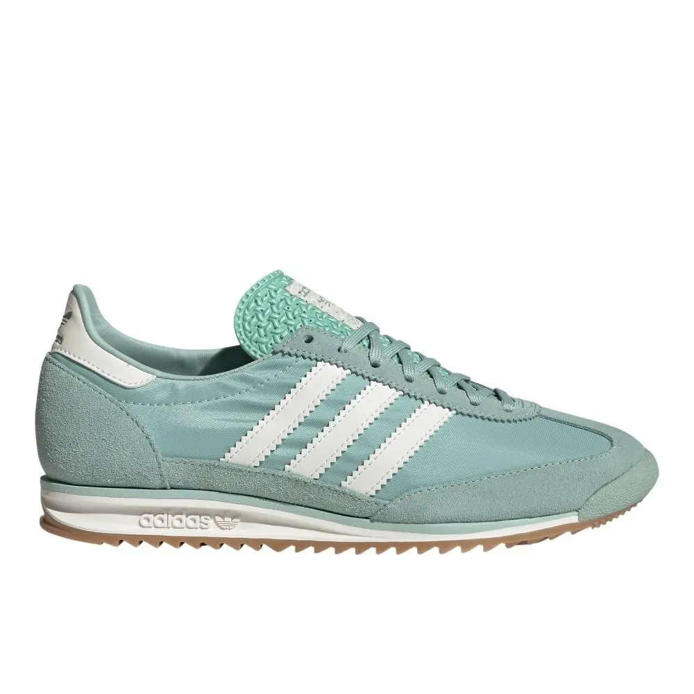 Adidas Sl 72 Og Lace Up Womens Green Sneakers Casual Shoes JQ8377