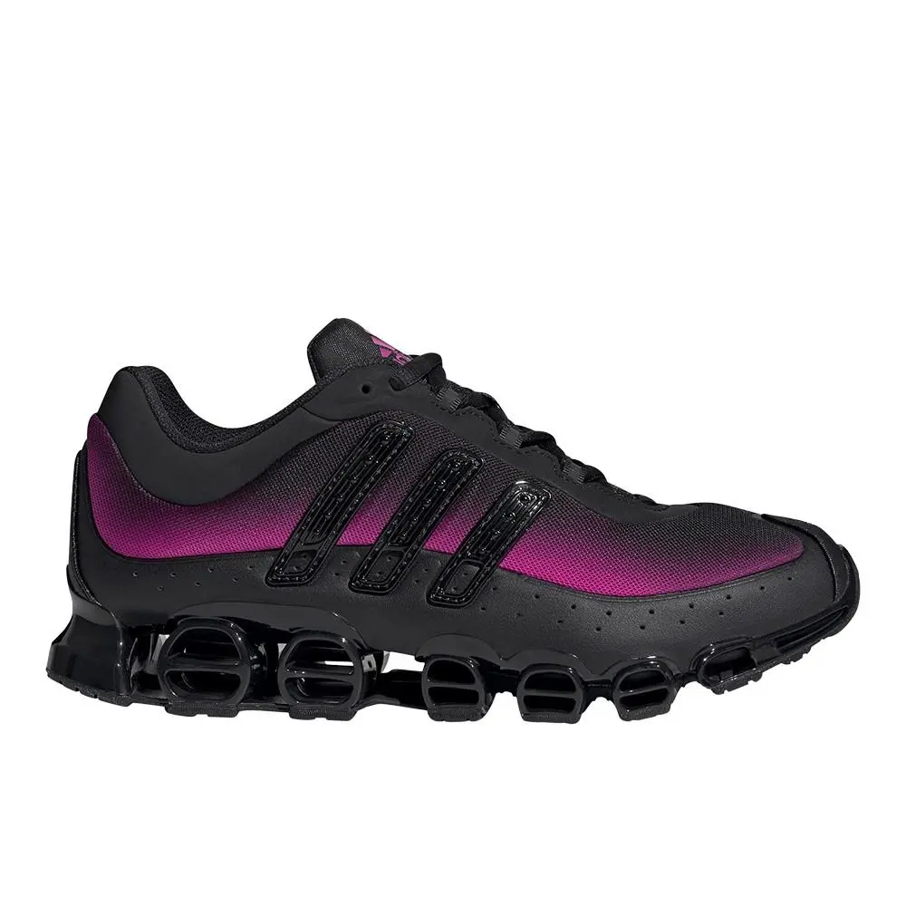 Adidas Megaride Lace Up Mens Black Sneakers Casual Shoes JR2445