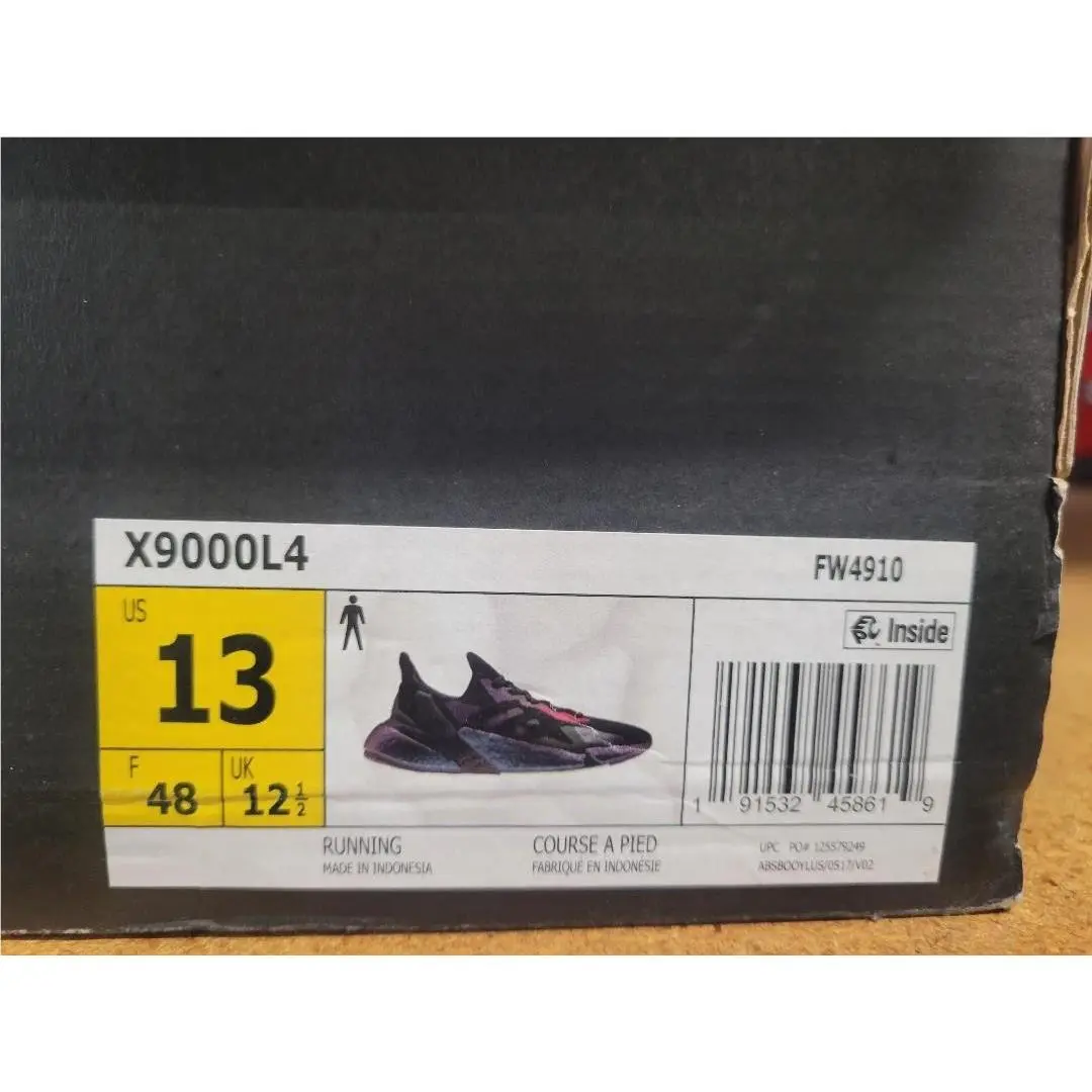 Adidas shoes - adidas X9000L4 - FW4910 - Core Black Grey Six