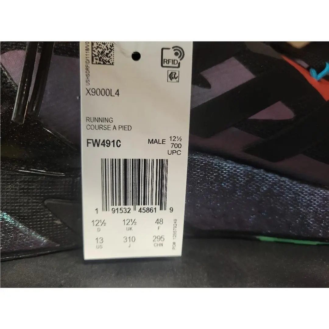 Adidas shoes - adidas X9000L4 - FW4910 - Core Black Grey Six 13