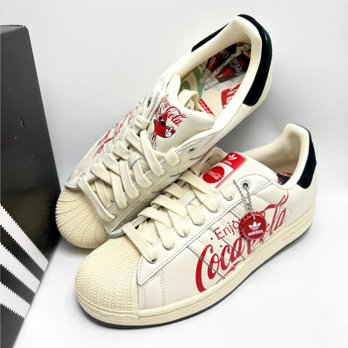 Adidas shoes - adidas Superstar - Superstar - KH6892 - Footwear White/Cream/Red 5