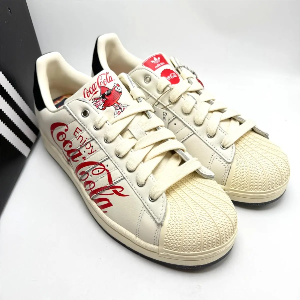 Adidas shoes - adidas Superstar - Superstar - KH6892 - Footwear White/Cream/Red 10