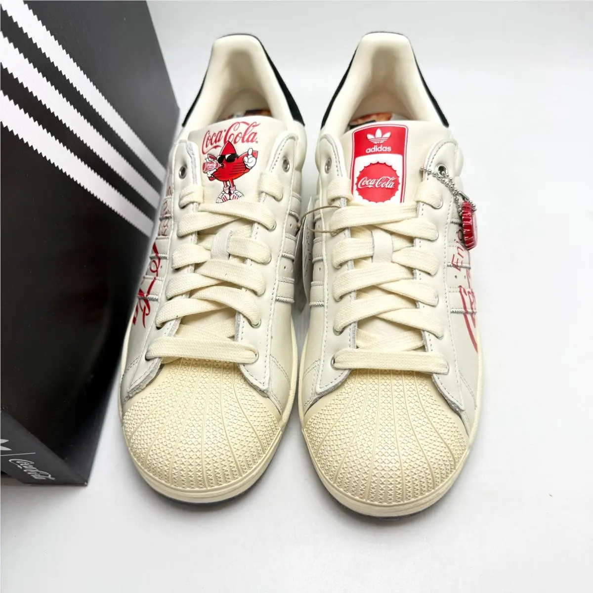 Adidas shoes - adidas Superstar - Superstar - KH6892 - Footwear White/Cream/Red 7