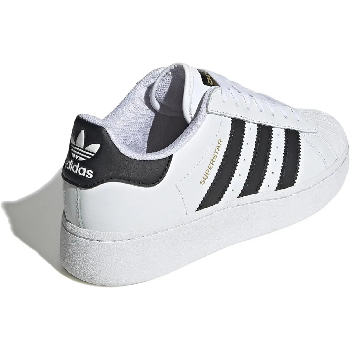 Adidas shoes - White / Black / Gold Metallic 7