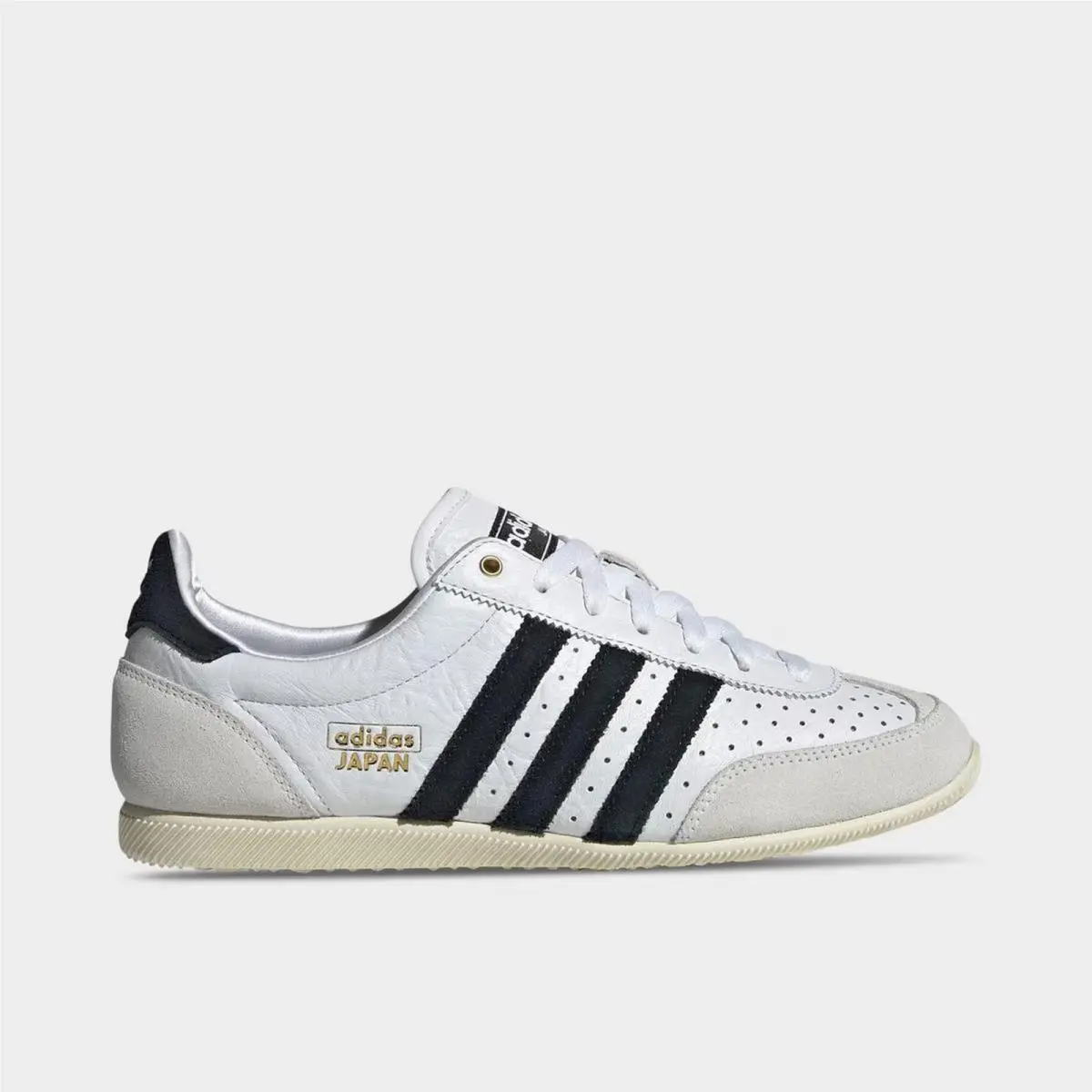 Women`s Adidas Originals Japan Casual Shoes White/black/gold Metallic IH5489 100