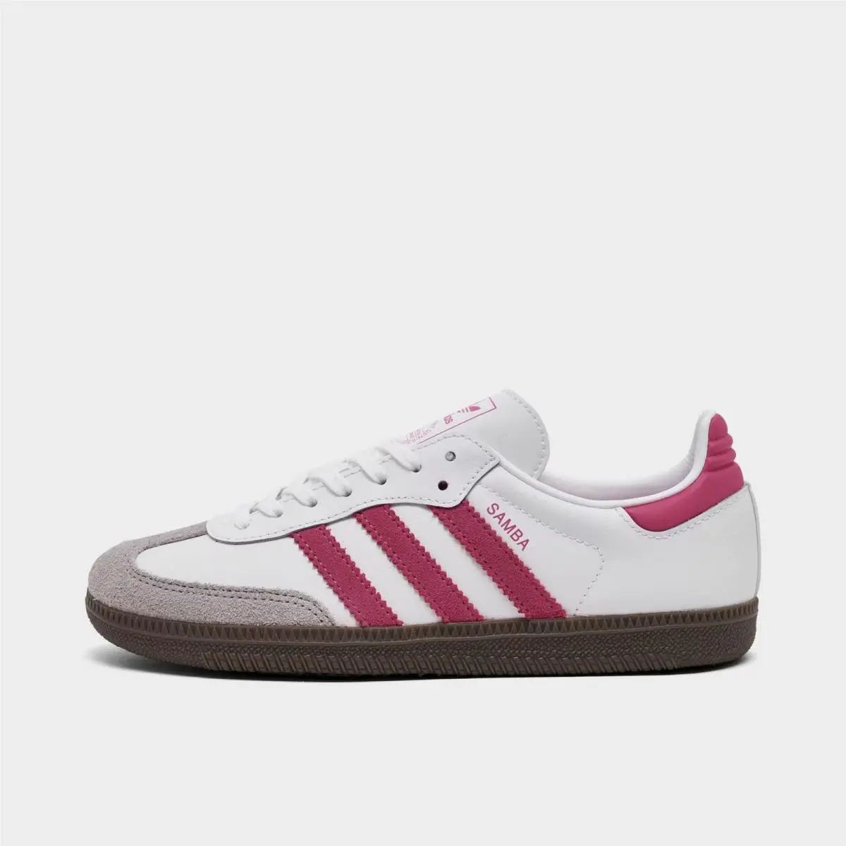 GS Adidas Originals Samba OG Footwear White/real Magenta/gum KK3556 100