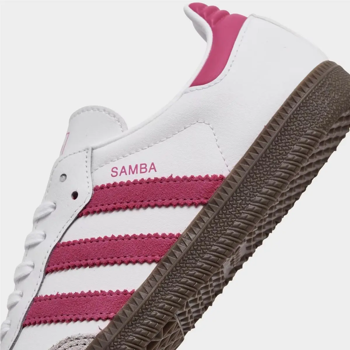 Adidas shoes - KK3556 100 - Footwear White/Real Magenta/Gum 4