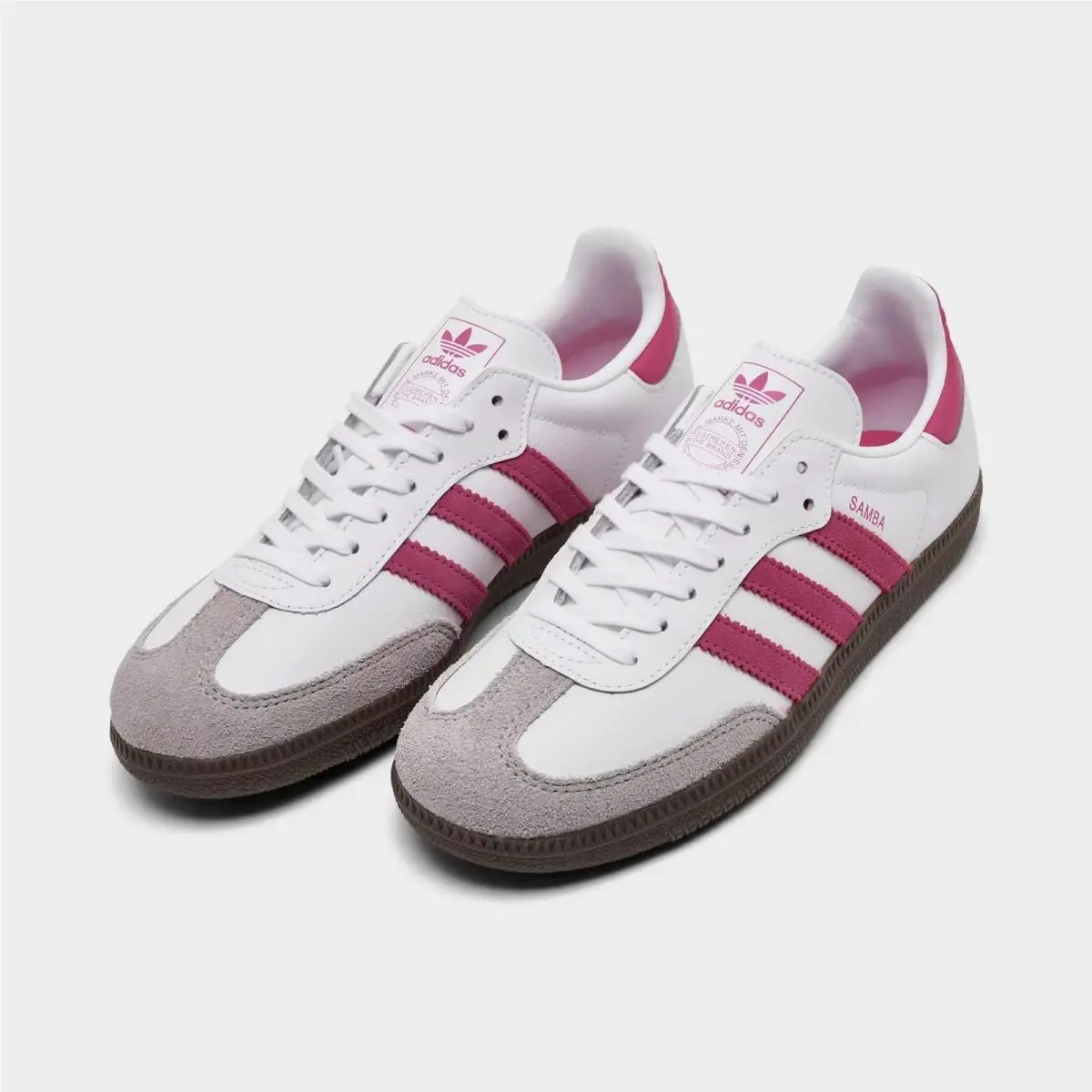 Adidas shoes - KK3556 100 - Footwear White/Real Magenta/Gum 5