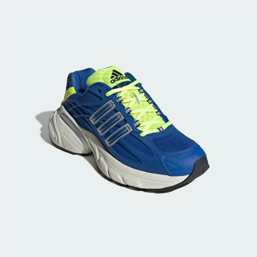 Adidas shoes - Blue / Silver Metallic / Solar Yellow 2