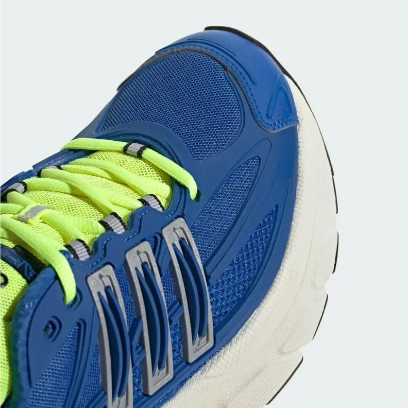 Adidas shoes - Blue / Silver Metallic / Solar Yellow 11