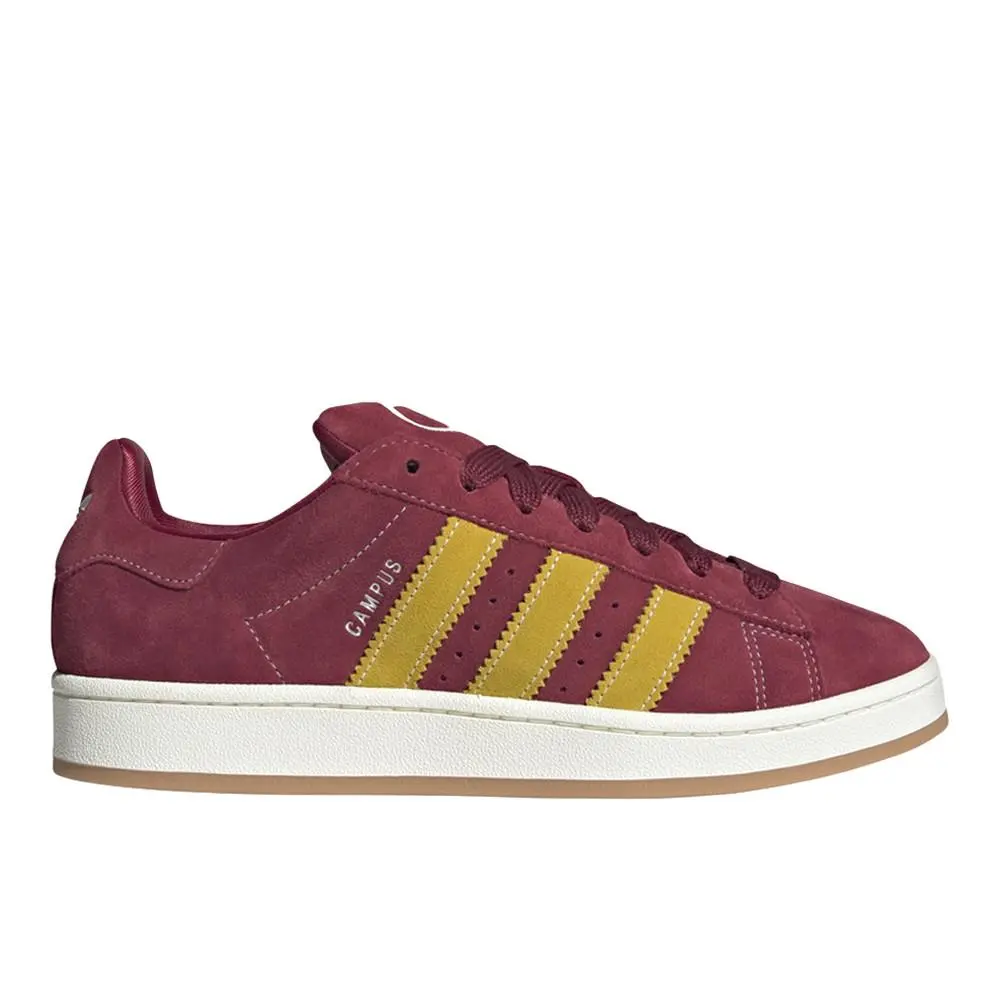 Adidas Campus 00S Lace Up Mens Red Sneakers Casual Shoes JH5634