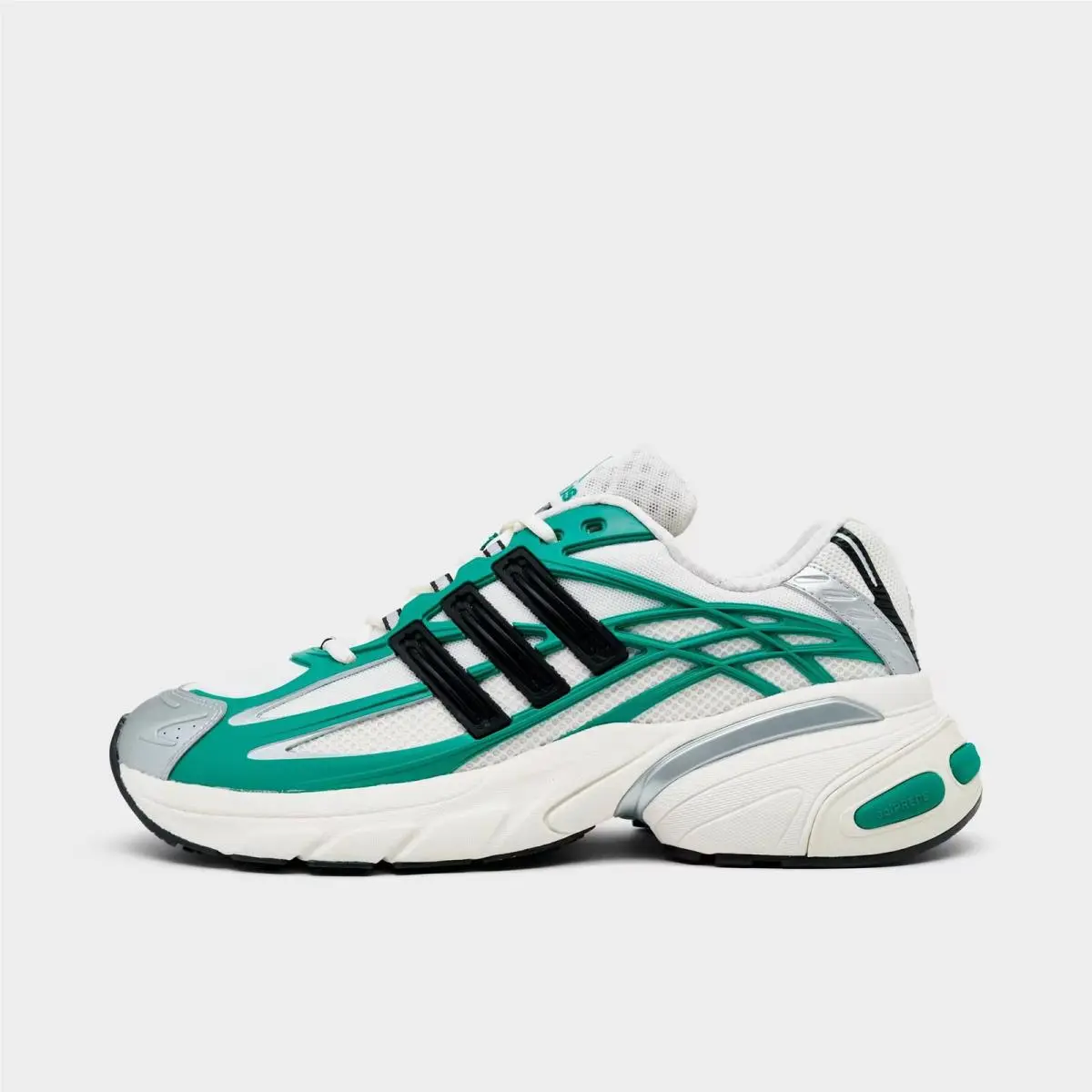 Men`s Adidas Adistar Xlg 2.0 Casual Shoes White/core Black/silver KI2591 001