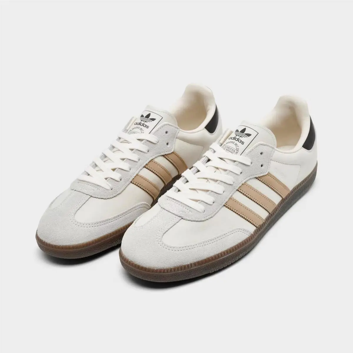 Adidas shoes - KK2066 100 - Chalk White/Magic Beige/Aurora Coffee 1