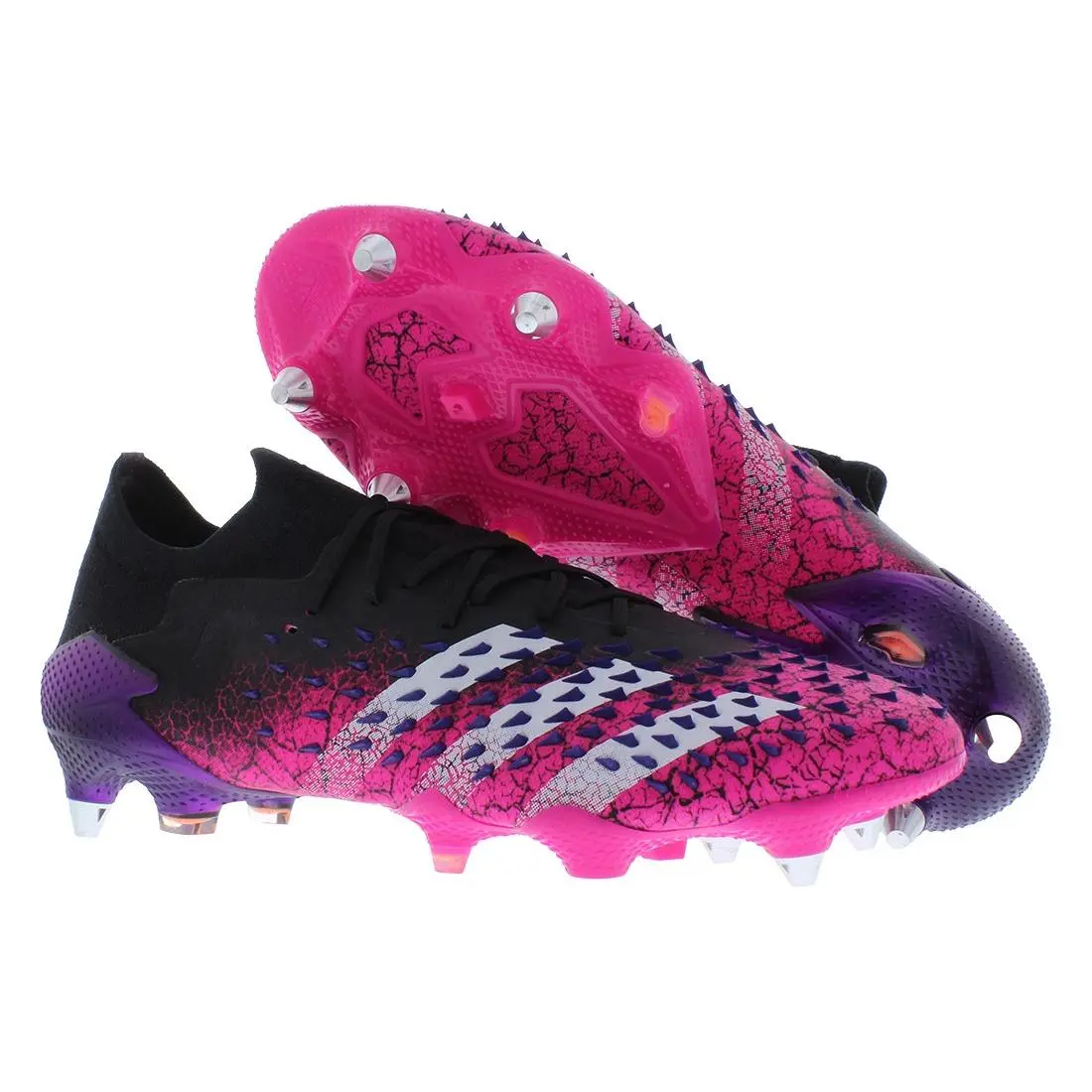 Adidas shoes - Black//Pink/Purple, Main: Black 4