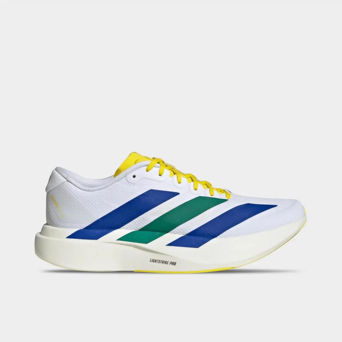 Adidas Adizero Evo SL Woven White/yellow/royal Blue/iron Metallic KI1451 734