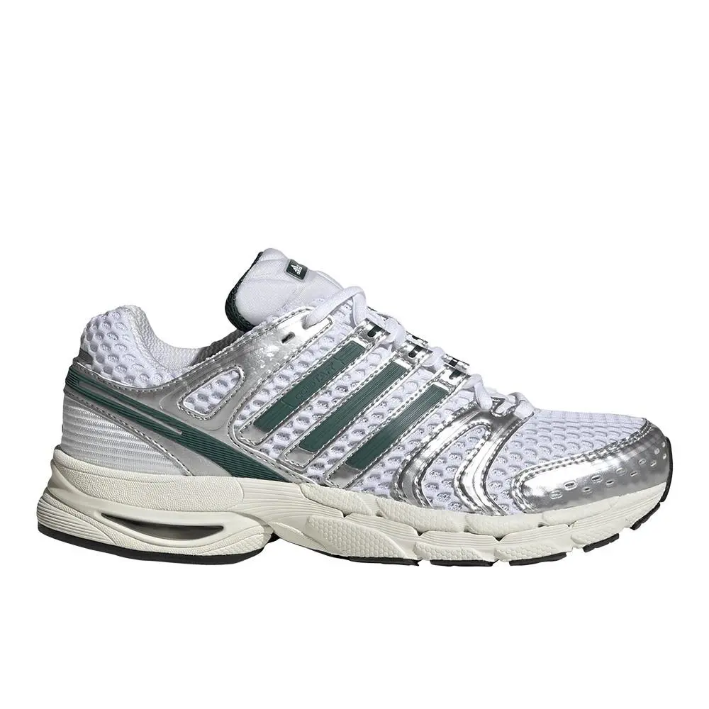 Adidas Adistar Control 5 Lace Up Womens Silver White Sneakers Casual Shoes KJ8