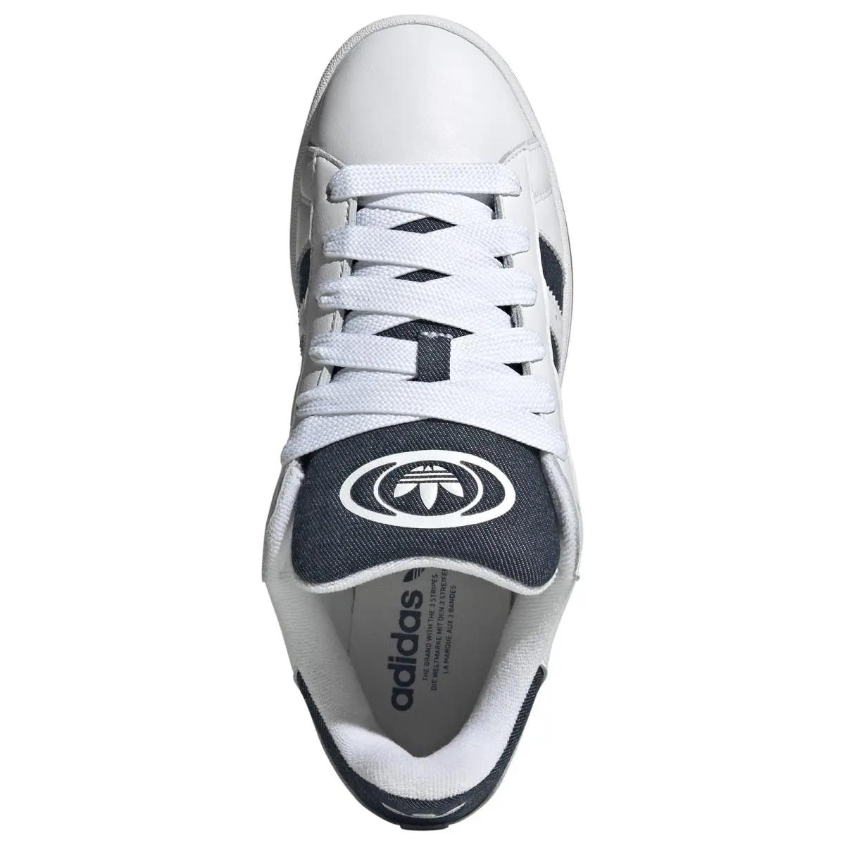 Adidas shoes - Cloud White/Night Indigo/Gold Metallic 2