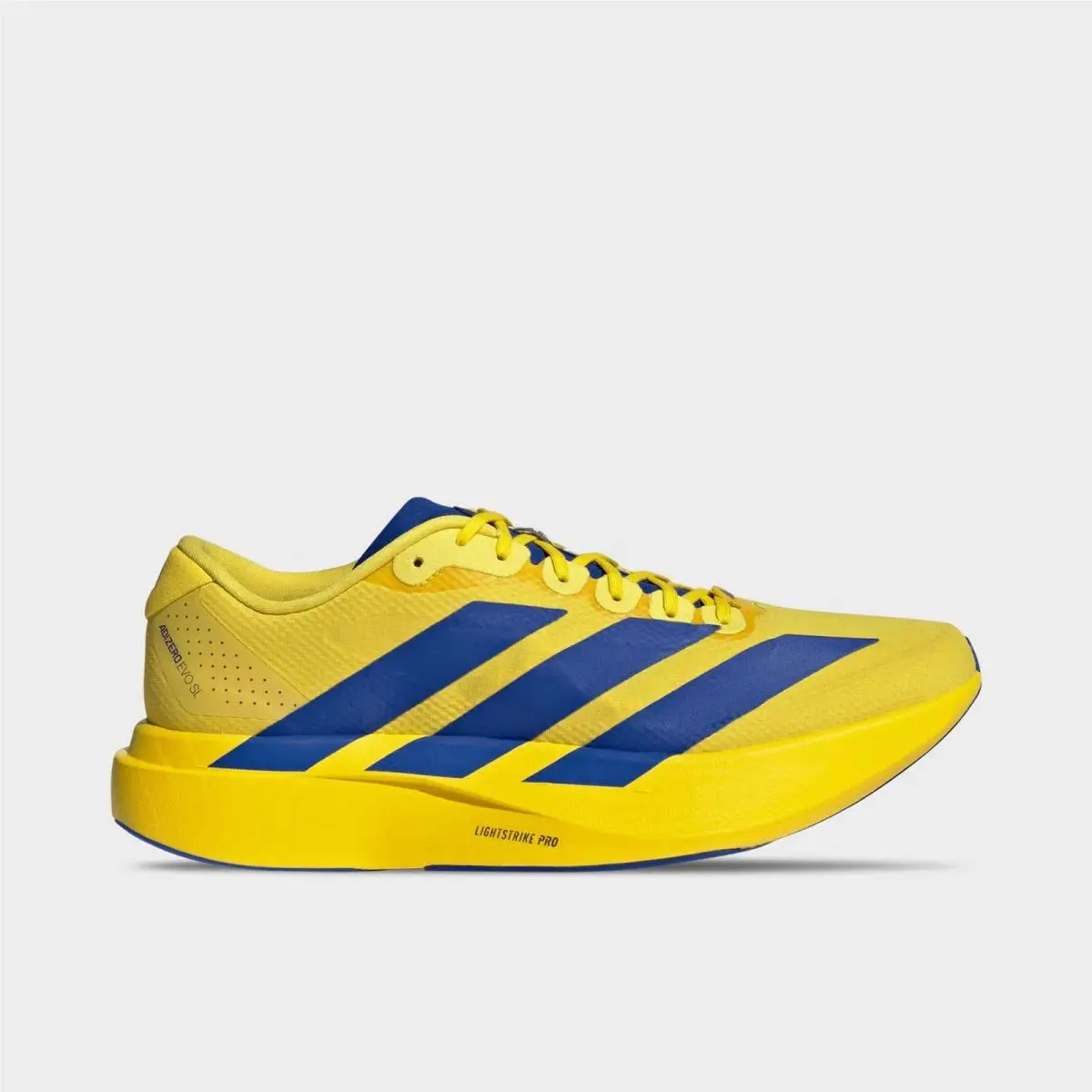 Adidas Adizero Evo SL Woven Yellow/royal Blue/iron Metallic KK3673 734