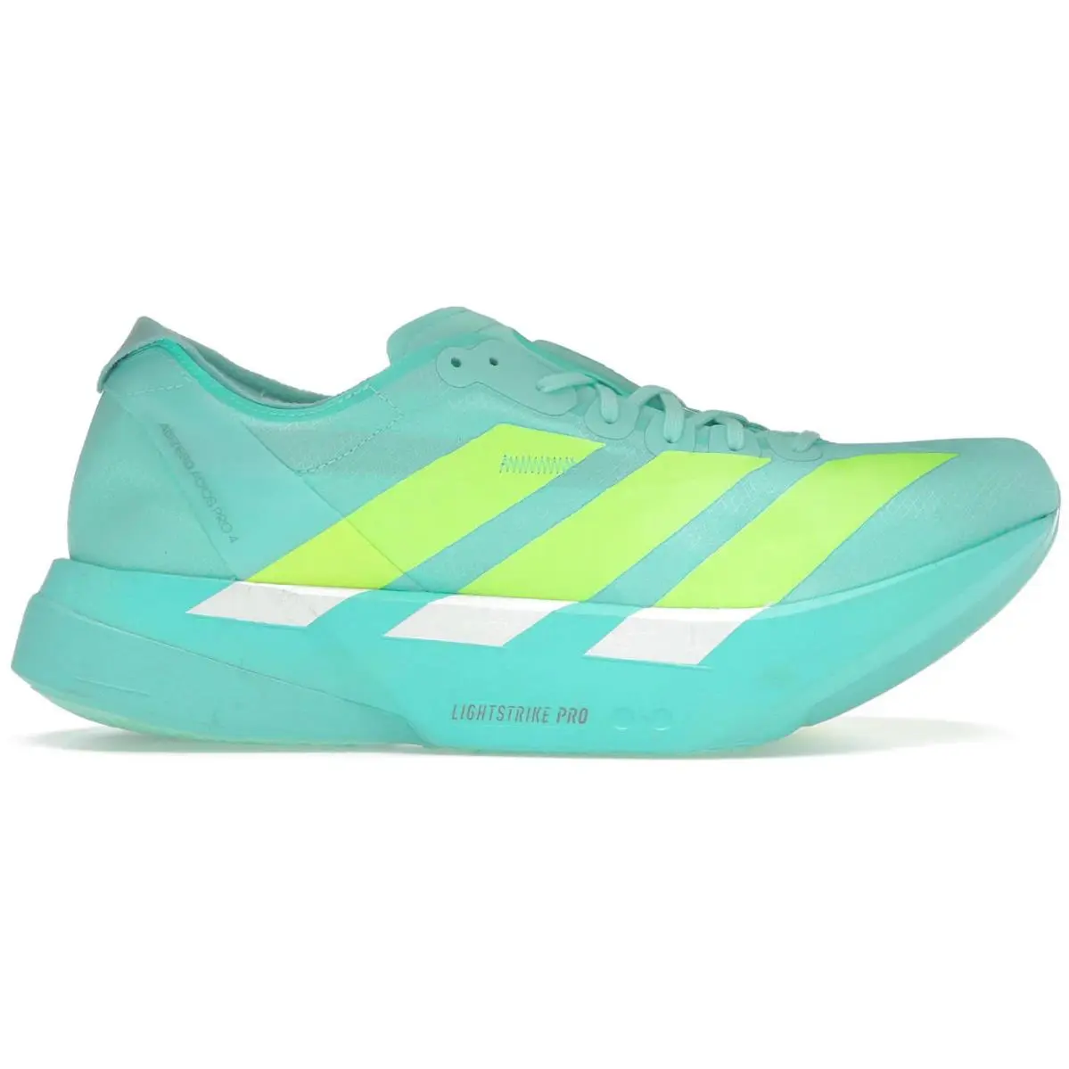 Adidas Adizero Adios Pro 4 Flash Aqua Lucid Lemon - JR1251 - Multicolor