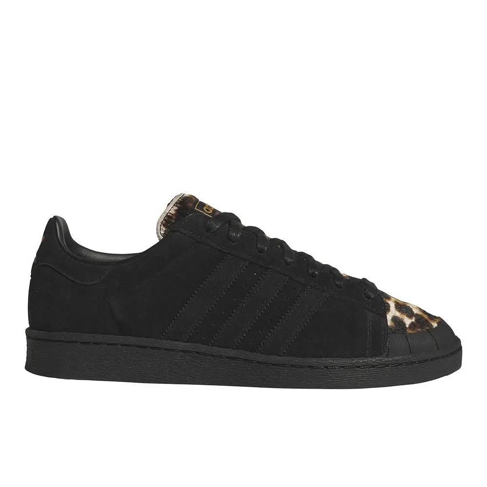 Adidas Jabbar Lo Lace Up Mens Black Sneakers Casual Shoes KJ4280