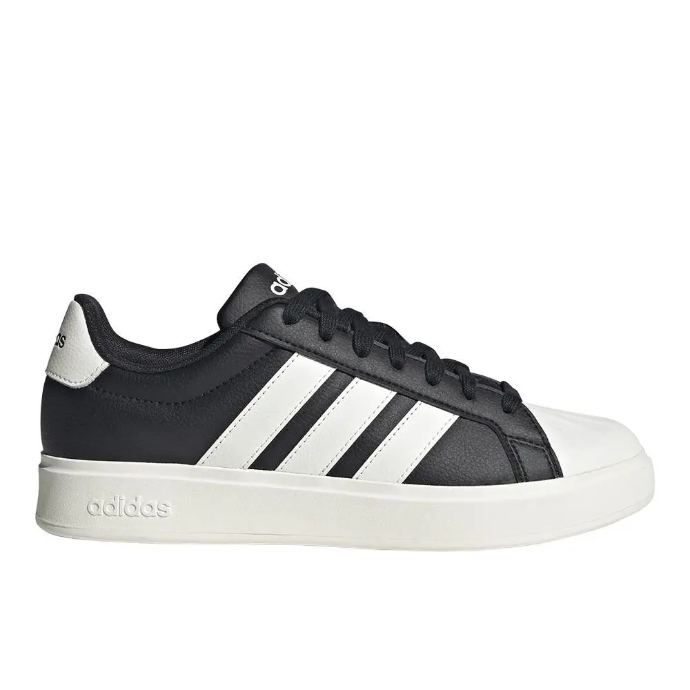 Adidas Streettalk Lace Up Womens Black Sneakers Casual Shoes JP8284