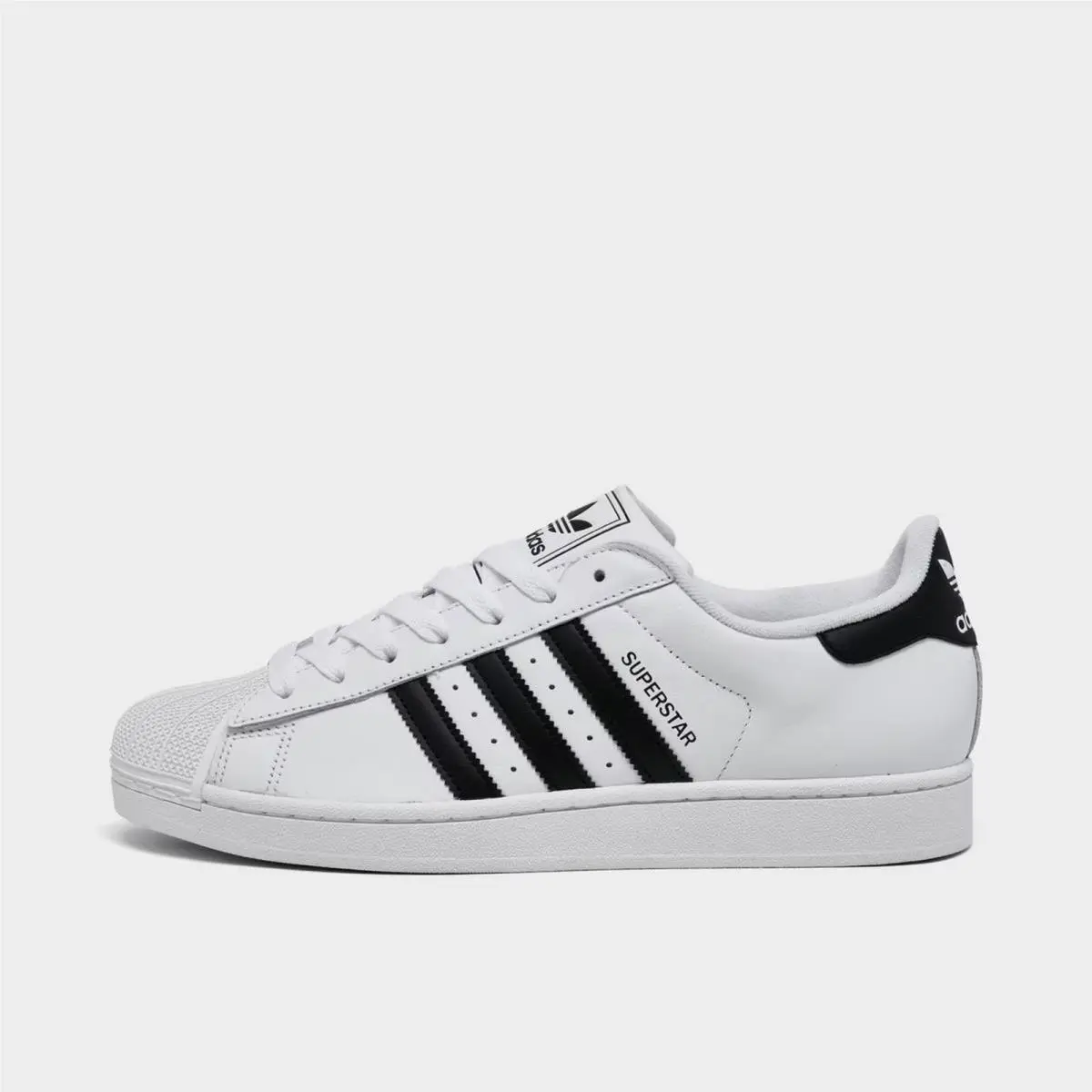 Men`s Adidas Originals Superstar II Casual Shoes White/black/white IH8659 100