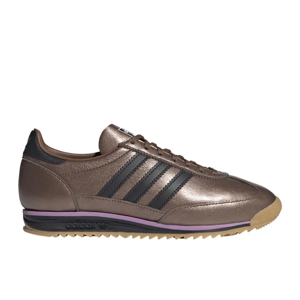 Adidas Sl 72 Og Lace Up Womens Brown Sneakers Casual Shoes JS3979